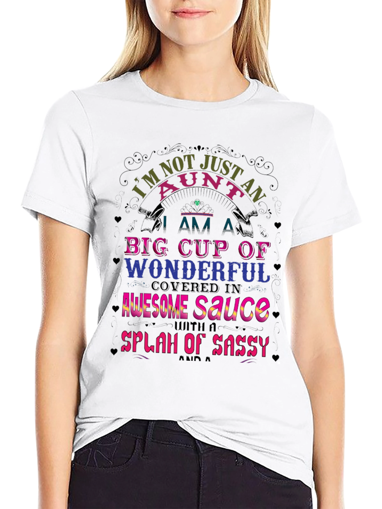 Funny Aunt Graphic T-Shirt