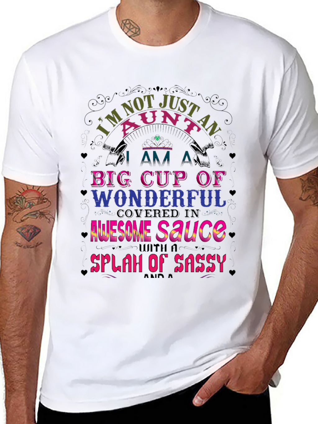 Funny Aunt Graphic T-Shirt
