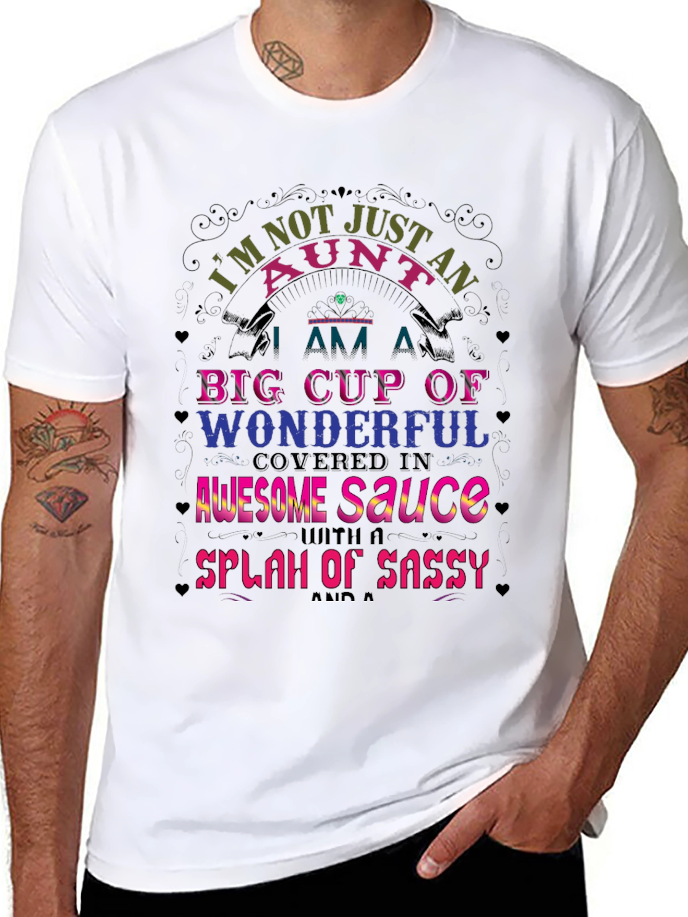 Funny Aunt Graphic T-Shirt