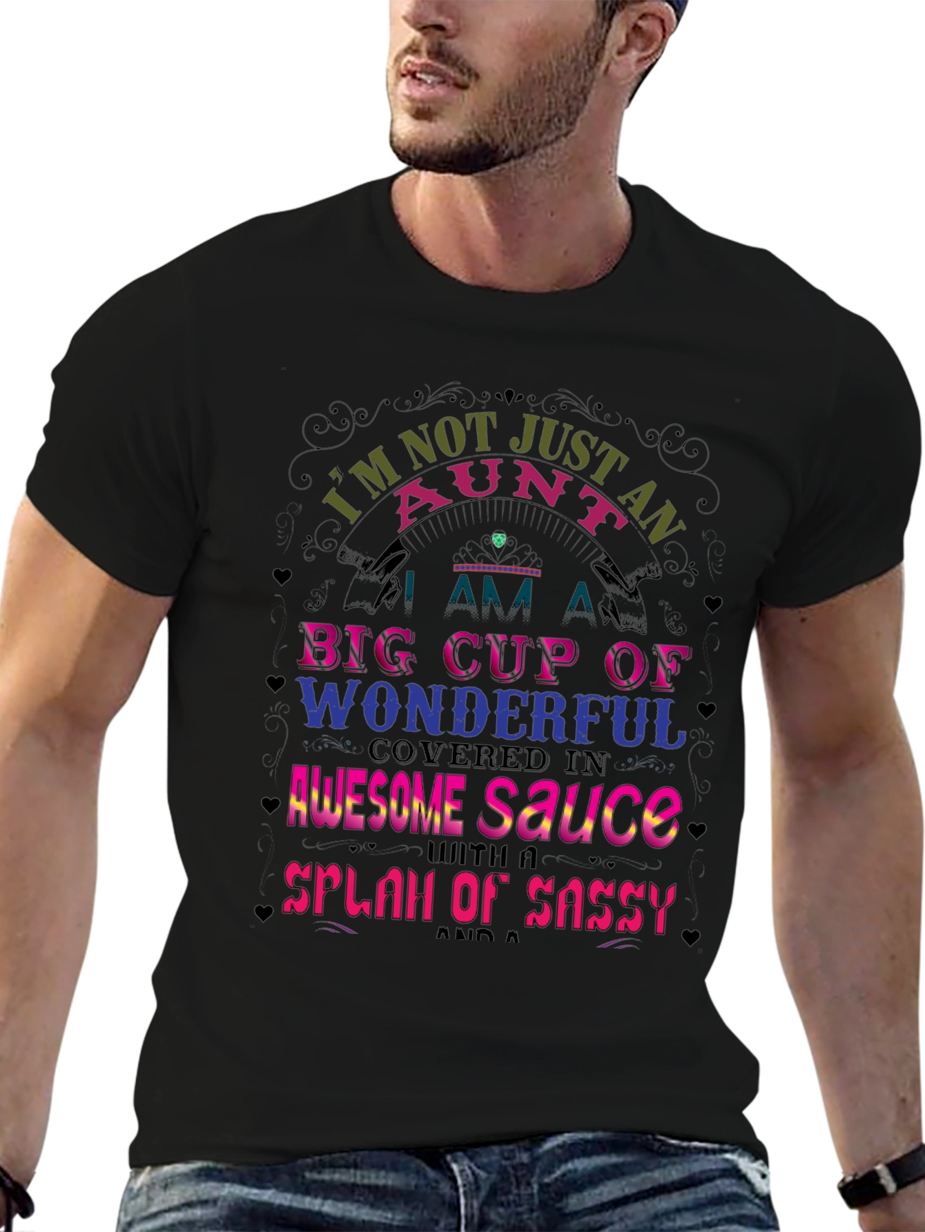 Funny Aunt Graphic T-Shirt