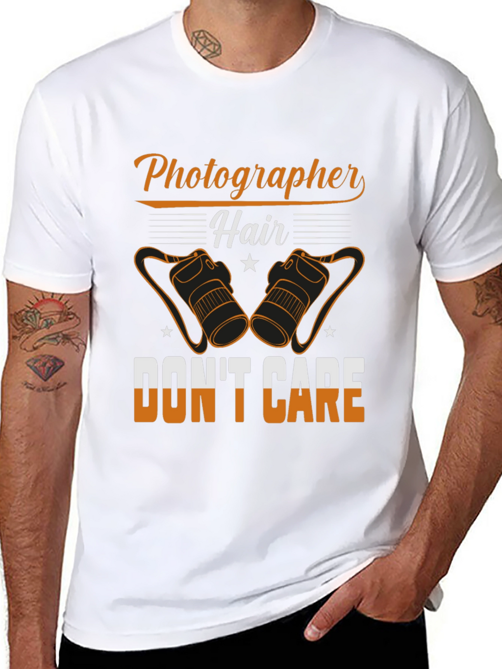 Photographer Hair Dont Care T-Shirt