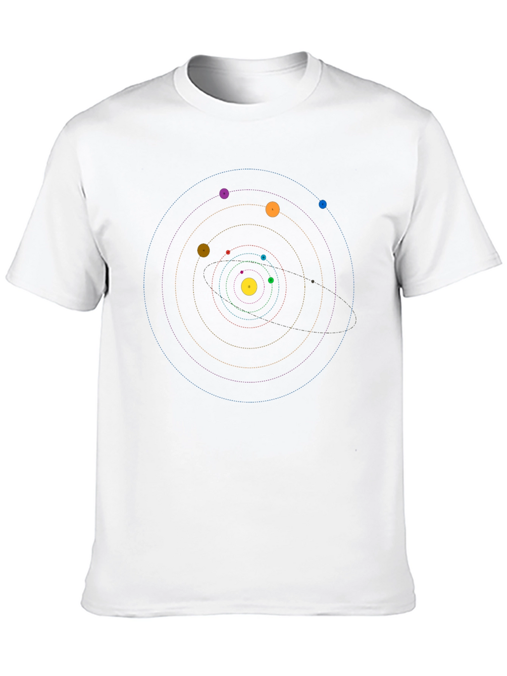 Solar System Graphic Tee - Space Exploration Shirt
