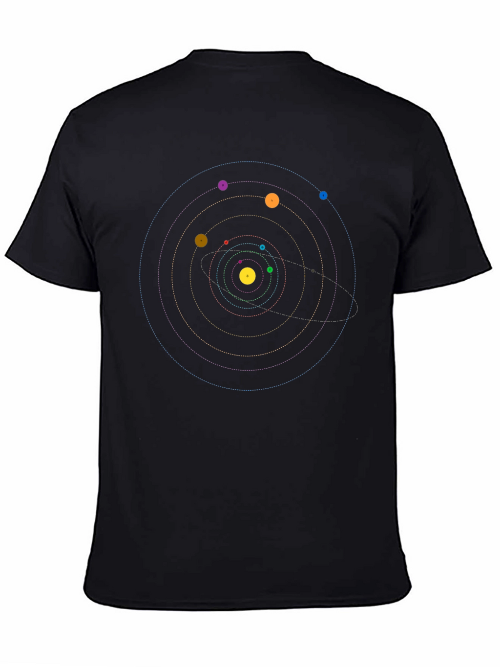 Solar System Graphic Tee - Space Exploration Shirt