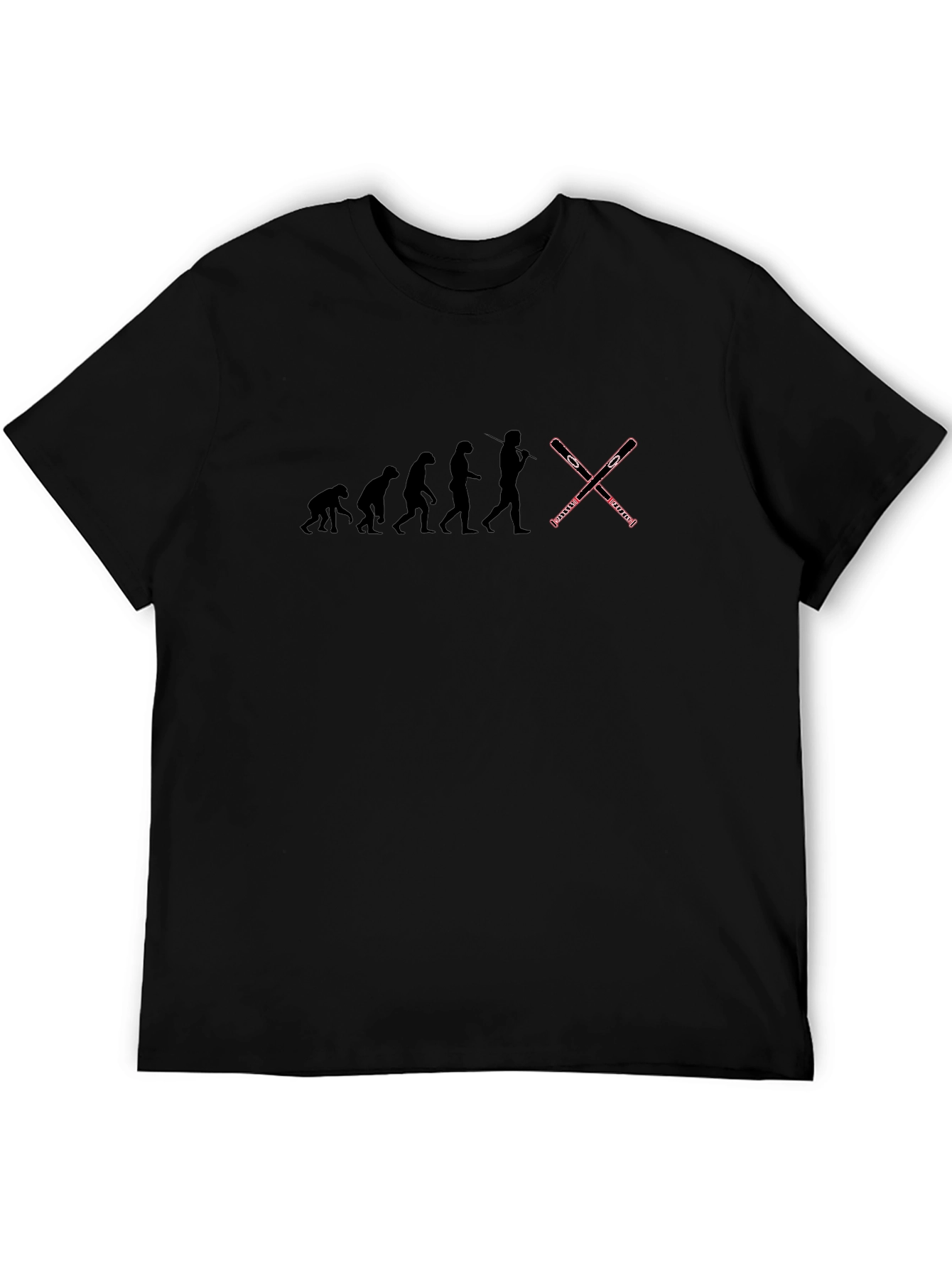 Evolution of Skiing Graphic Tee