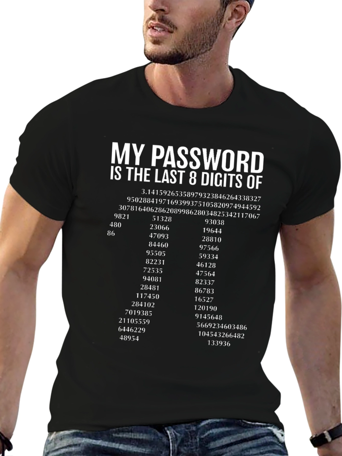 My Password Pi Funny Math T-Shirt