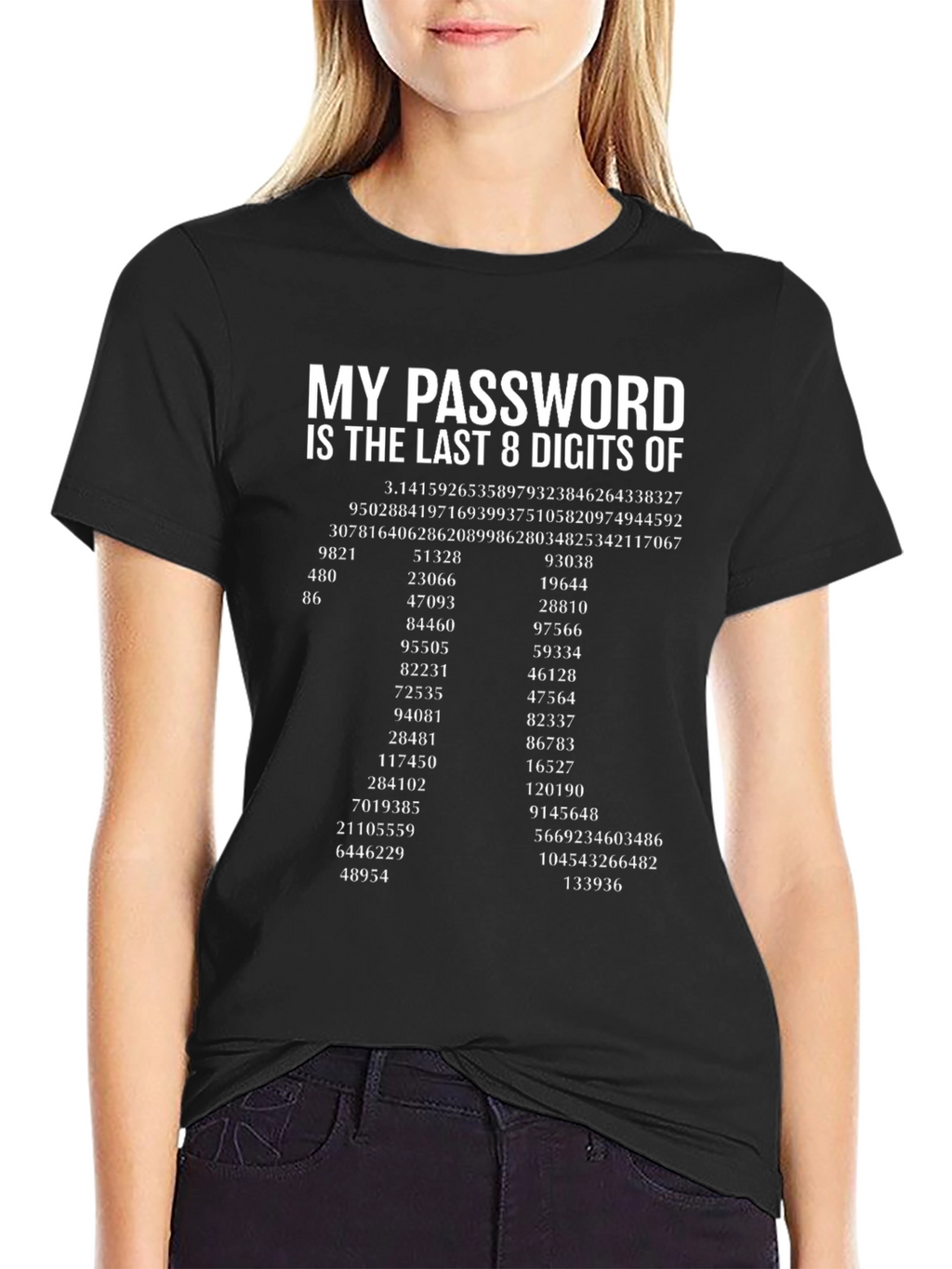 My Password Pi Funny Math T-Shirt