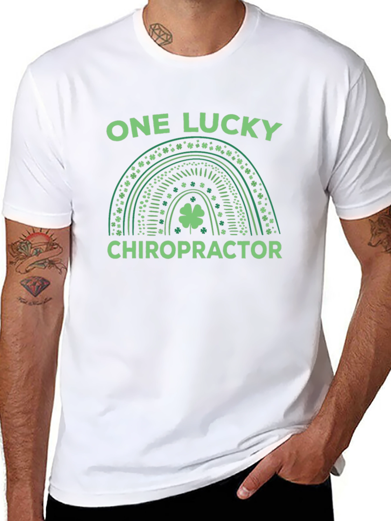 Lucky Chiropractor St. Patricks Day T-Shirt