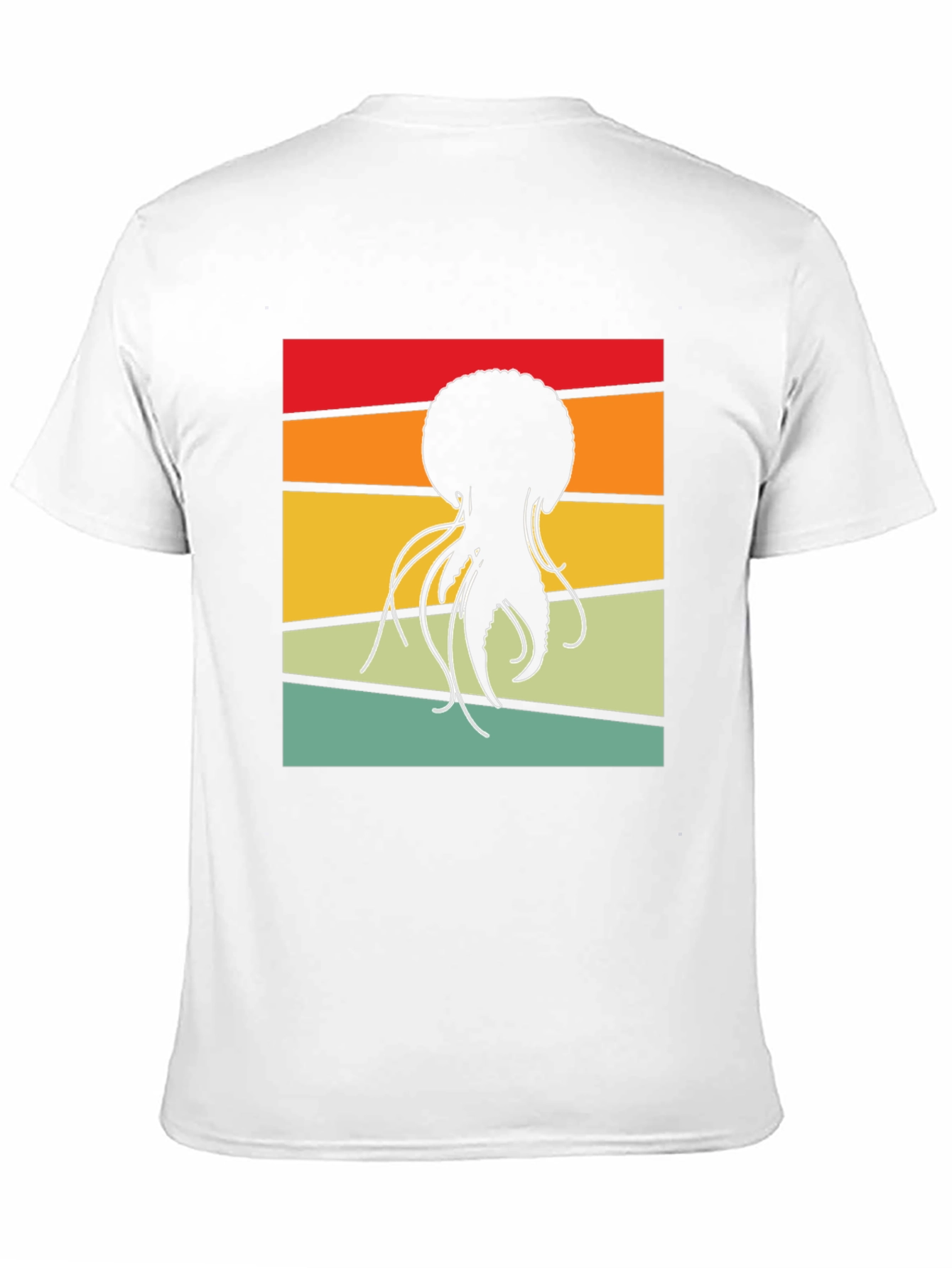 Retro Jellyfish Graphic Tee - Black