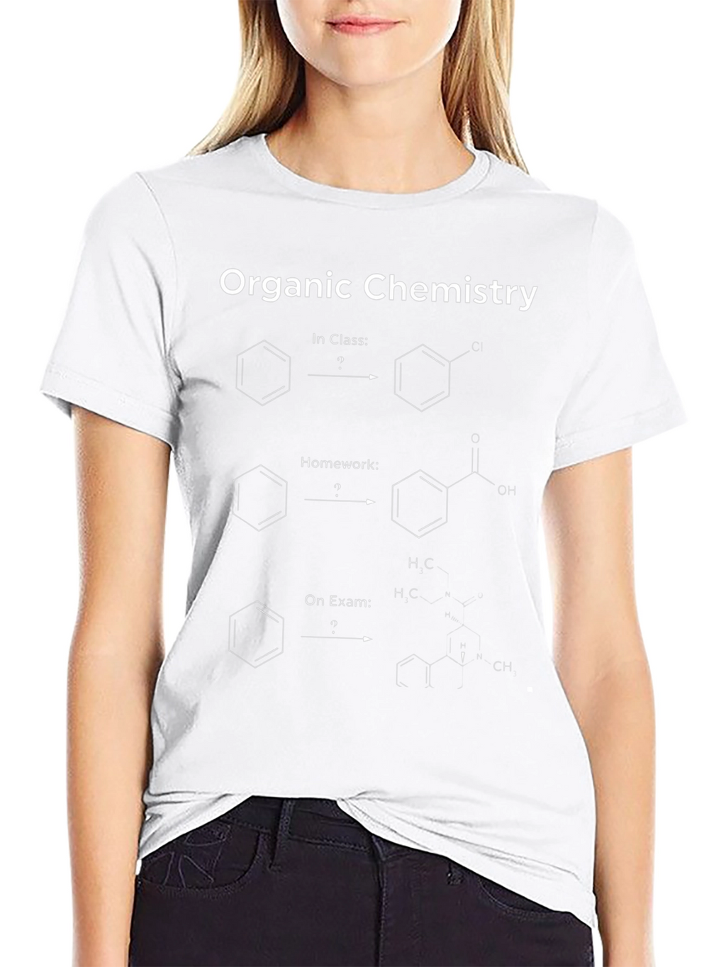 Organic Chemistry T-Shirt - Benzene Reactions