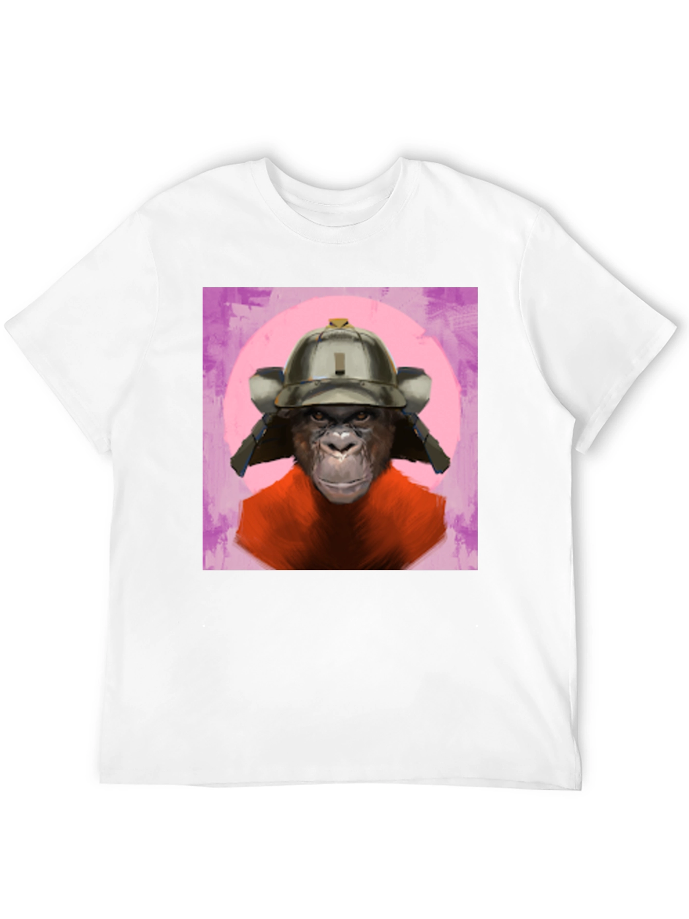 Samurai Ape Graphic Tee - Unique Design