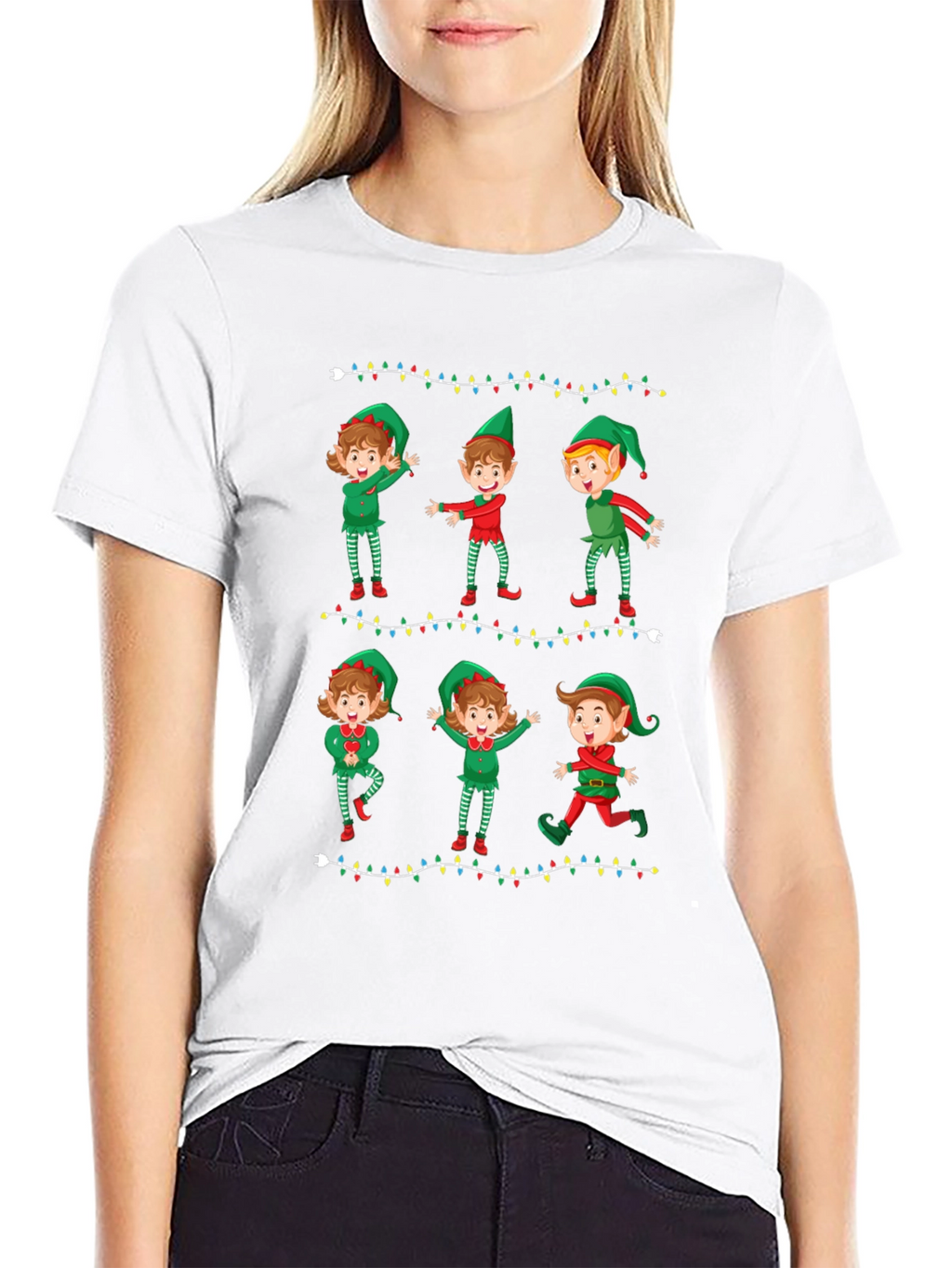 Festive Christmas Elf T-Shirt