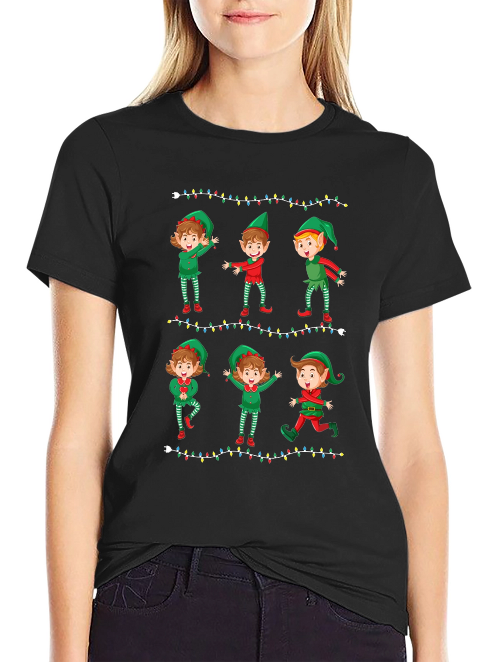 Festive Christmas Elf T-Shirt