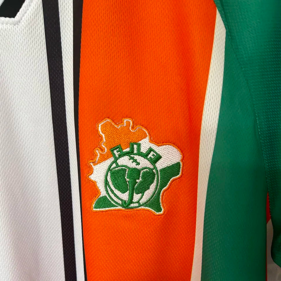 2025 Ivory Coast Special Edition Fans Soccer Jersey Detail 2