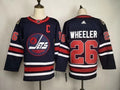 Men's Winnipeg Jets Blake Wheeler #26 Navy Home Breakaway Player Jerseys