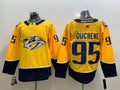 Men's Nashville Predators Matt Duchene #95 Gold Home Breakaway Player Jerseys