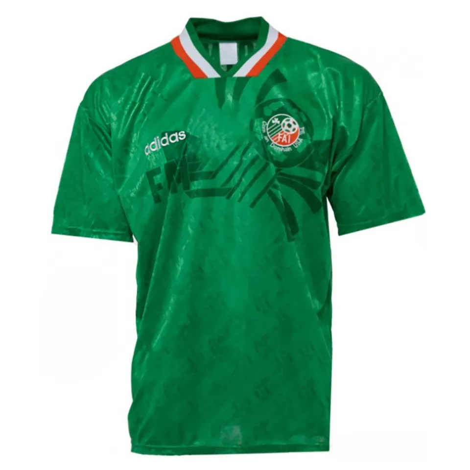 1994 Ireland Home Retro Soccer Jersey Front