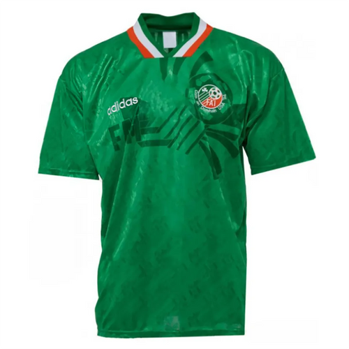 1994 Ireland Home Retro Soccer Jersey Front