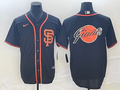 Men's San Francisco Giants Black Alternate Replica Team Jerseys