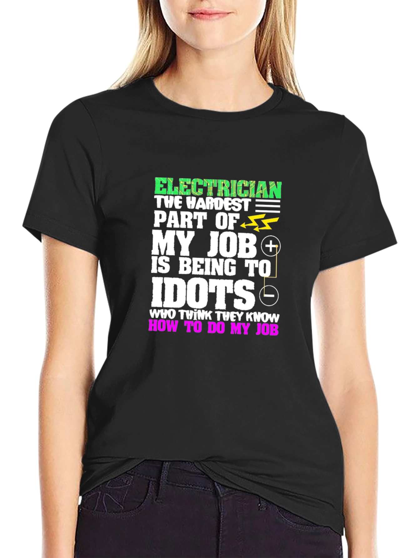 Electrician Hardest Job T-Shirt