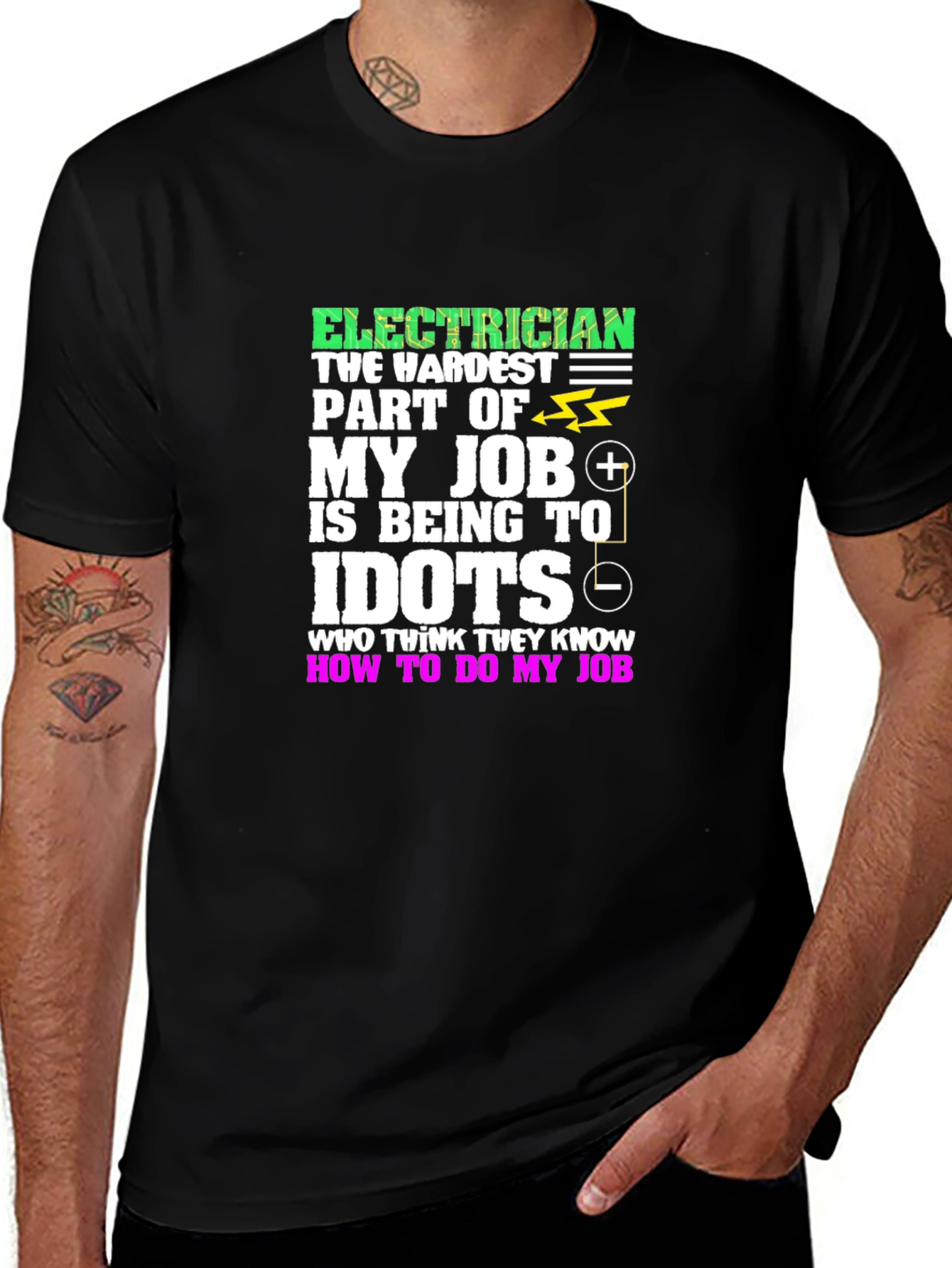 Electrician Hardest Job T-Shirt