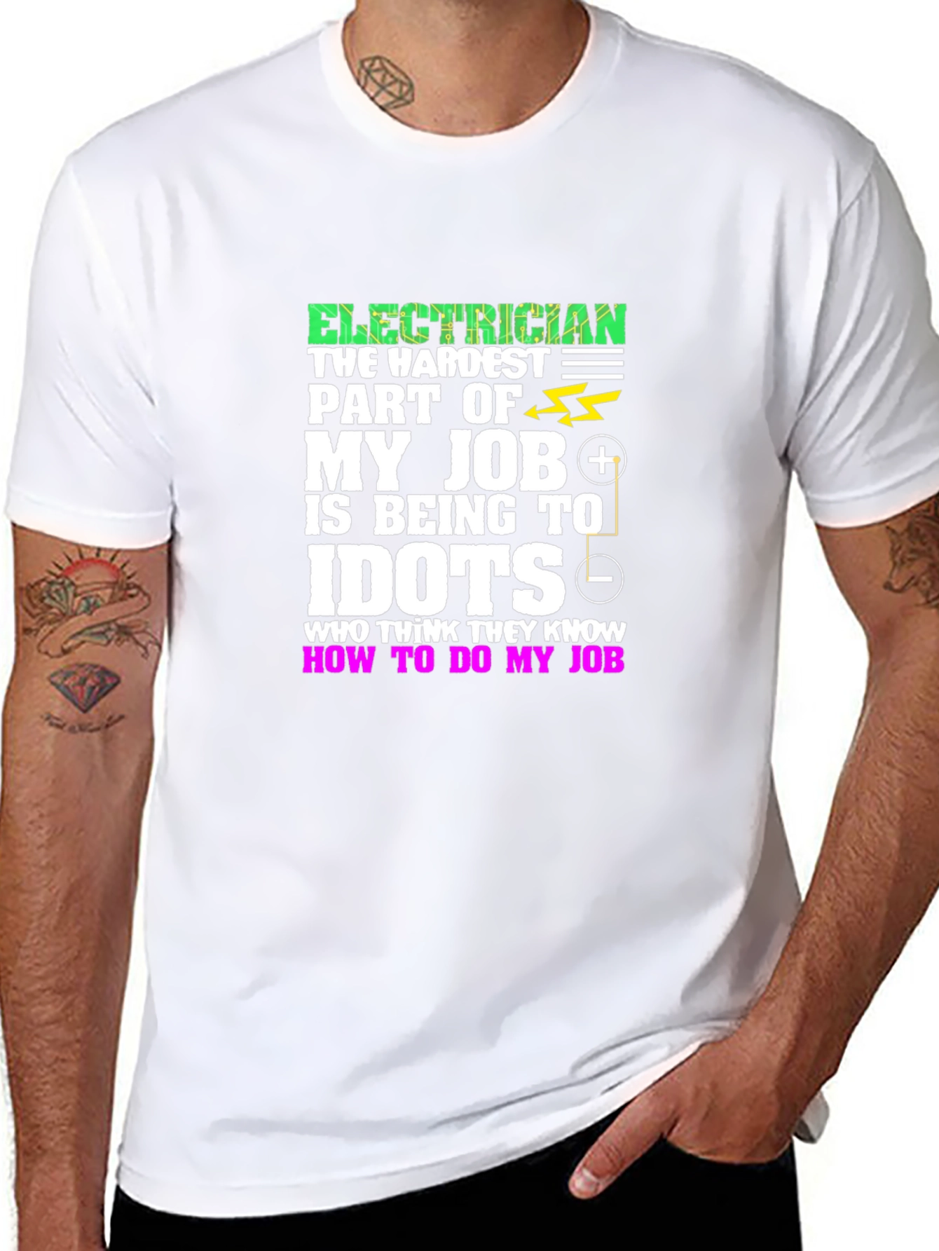 Electrician Hardest Job T-Shirt
