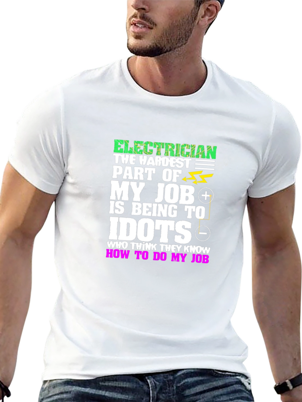 Electrician Hardest Job T-Shirt