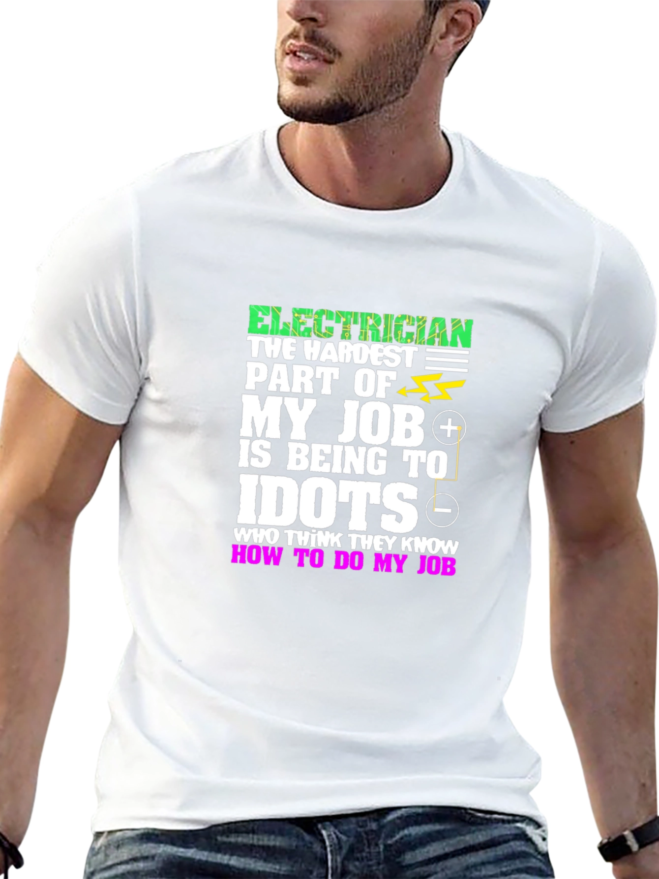 Electrician Hardest Job T-Shirt