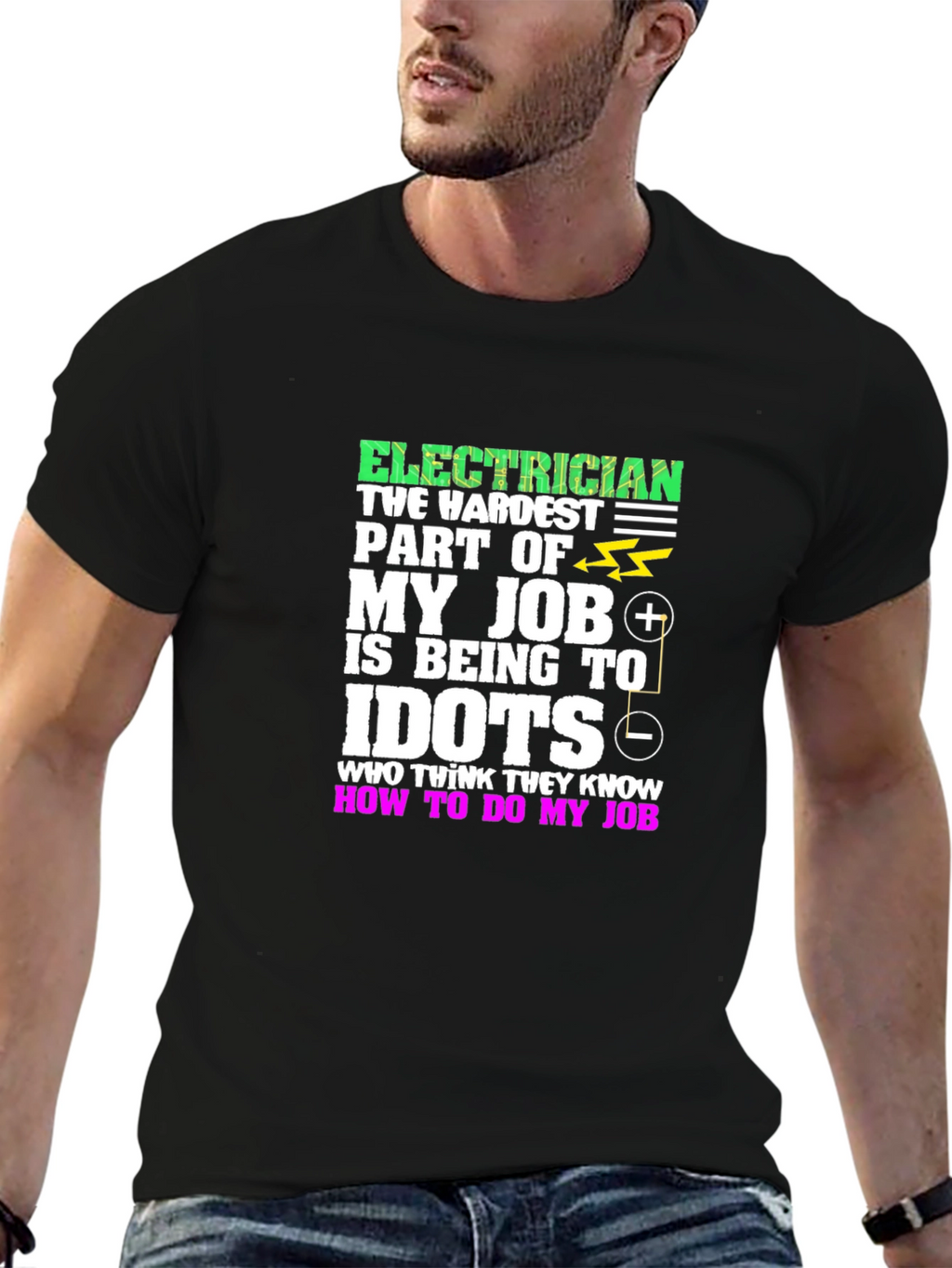Electrician Hardest Job T-Shirt