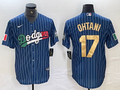 Men's Los Angeles Dodgers Shohei Ohtani Royal Replica Game Jerseys