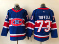 Men's Montreal Canadiens Tyler Toffoli #73 Blue Player Game Jerseys