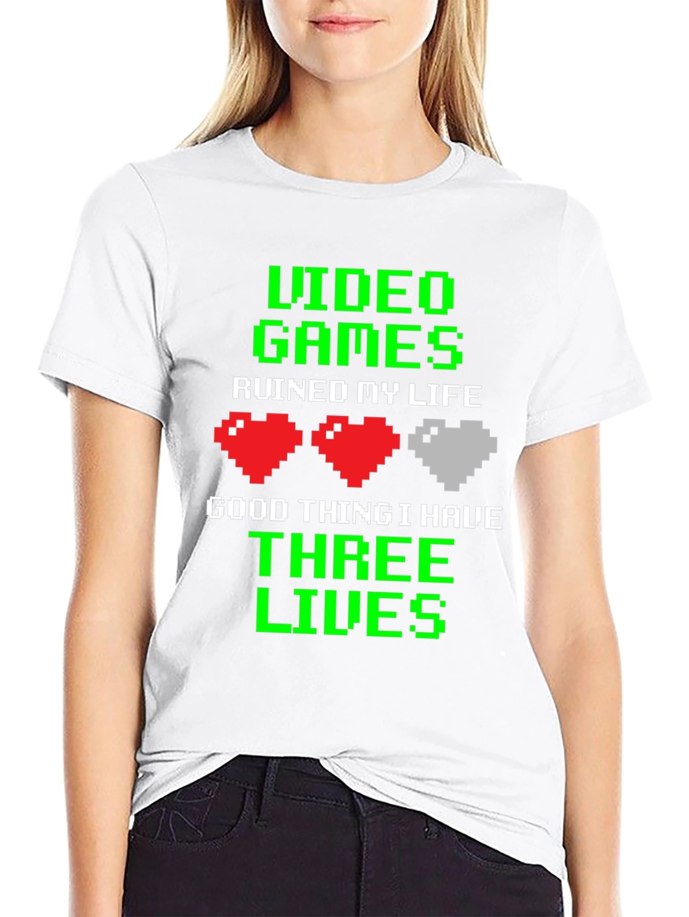 Video Games Ruined My Life Gamer T-Shirt