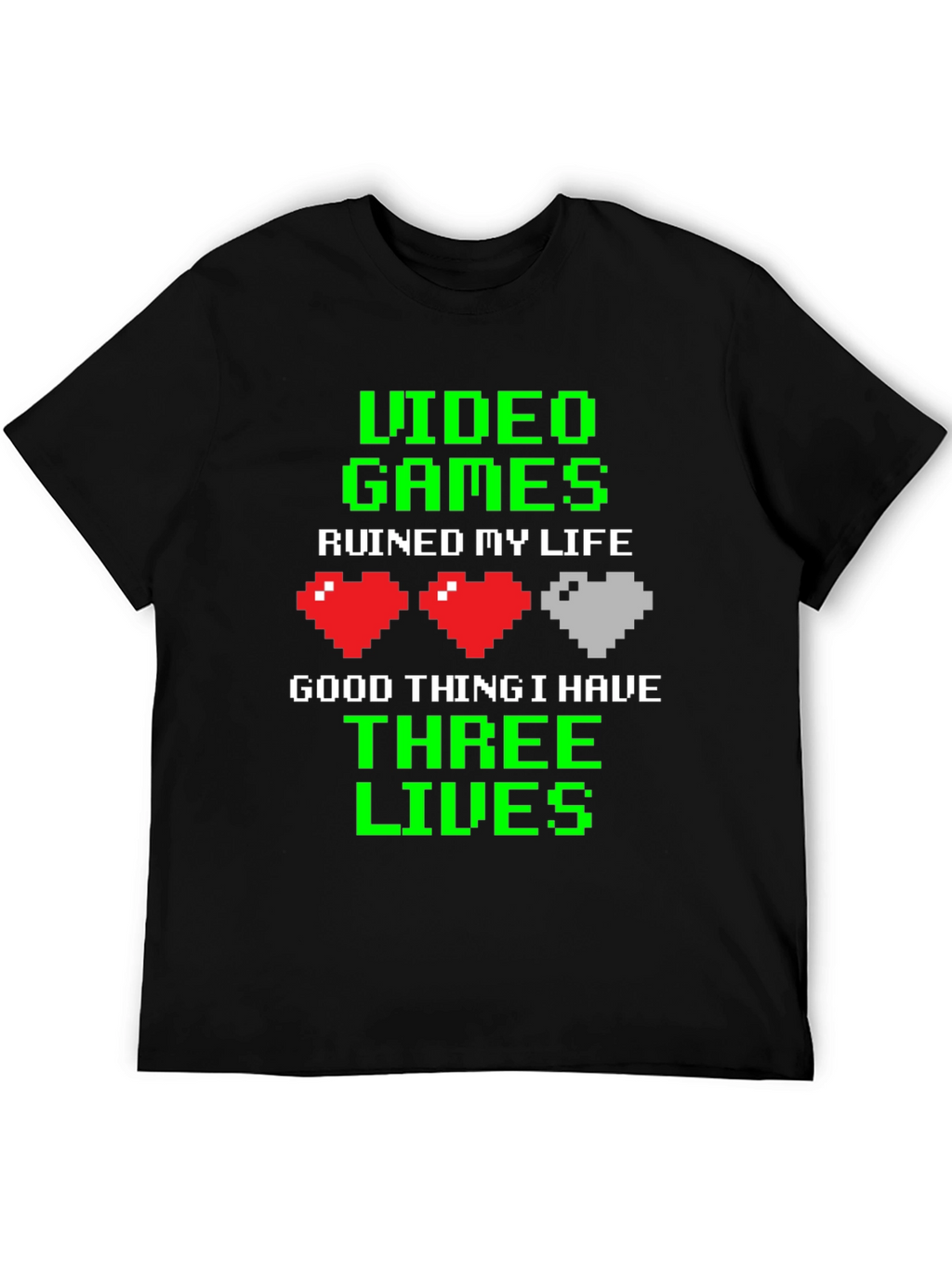 Video Games Ruined My Life Gamer T-Shirt
