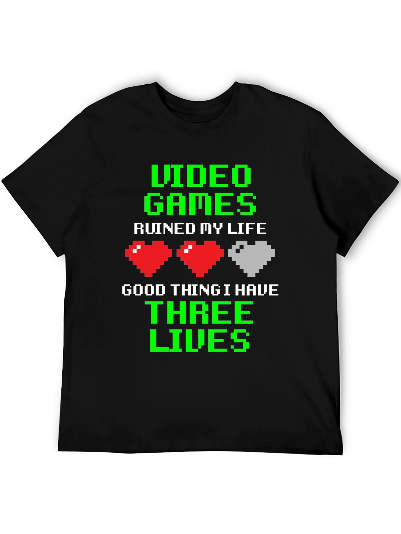 Video Games Ruined My Life Gamer T-Shirt