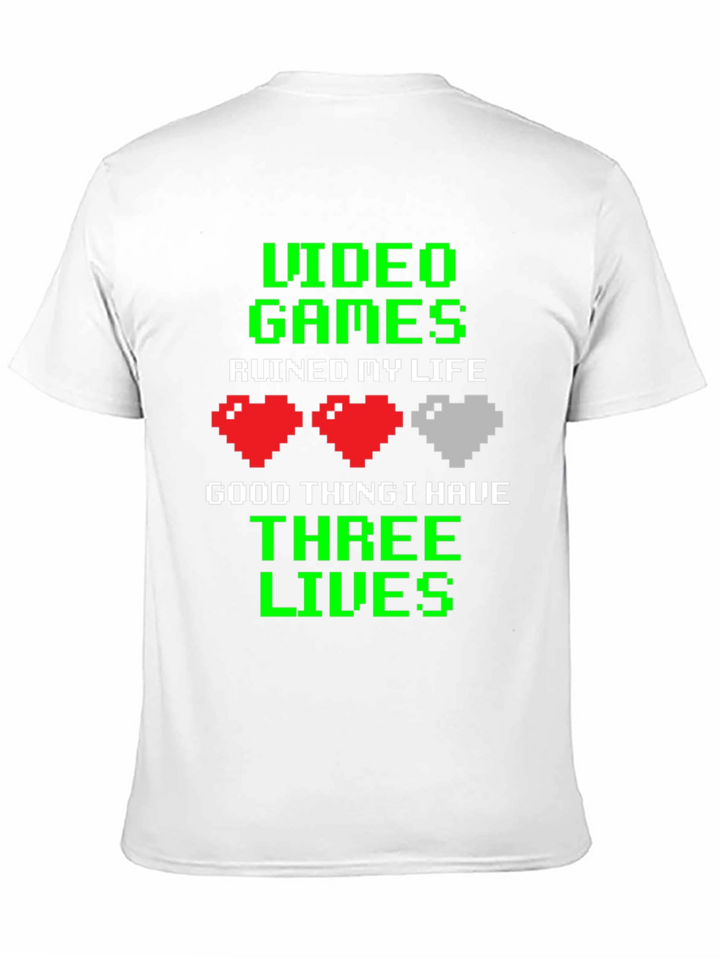 Video Games Ruined My Life Gamer T-Shirt