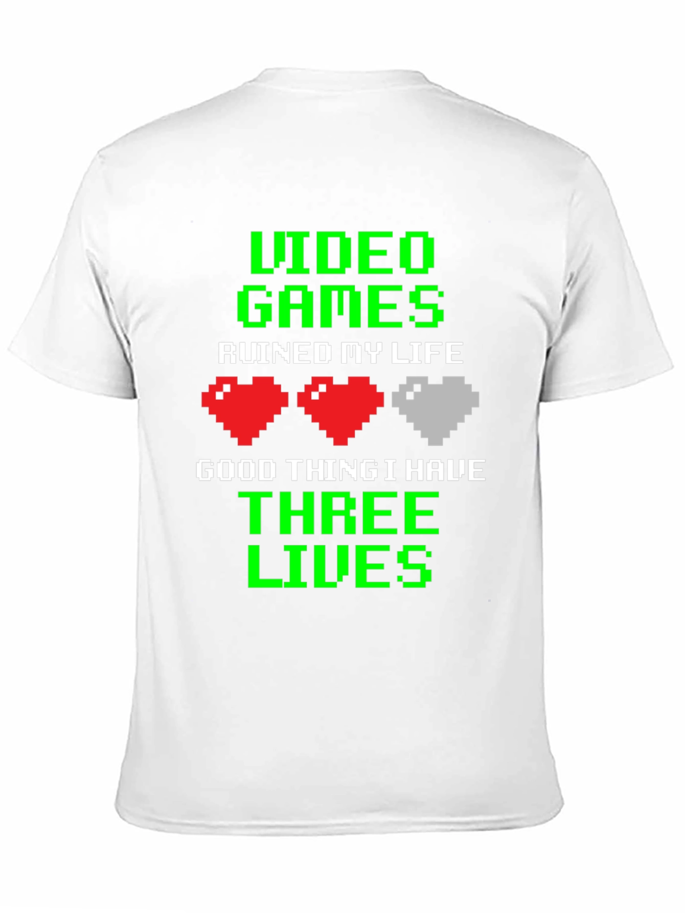 Video Games Ruined My Life Gamer T-Shirt