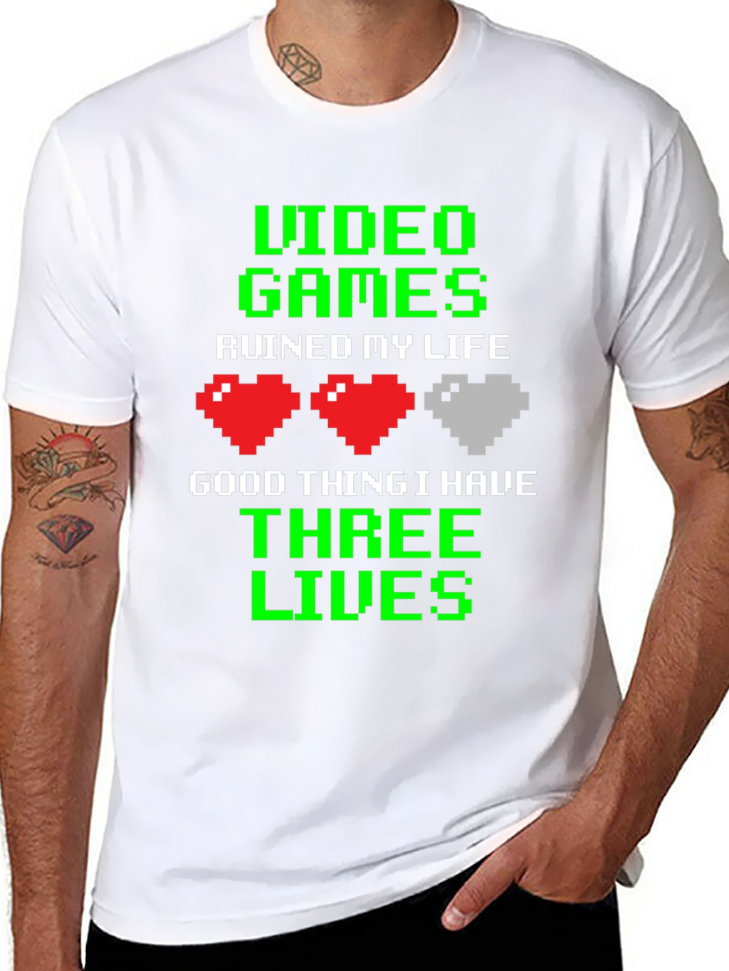 Video Games Ruined My Life Gamer T-Shirt