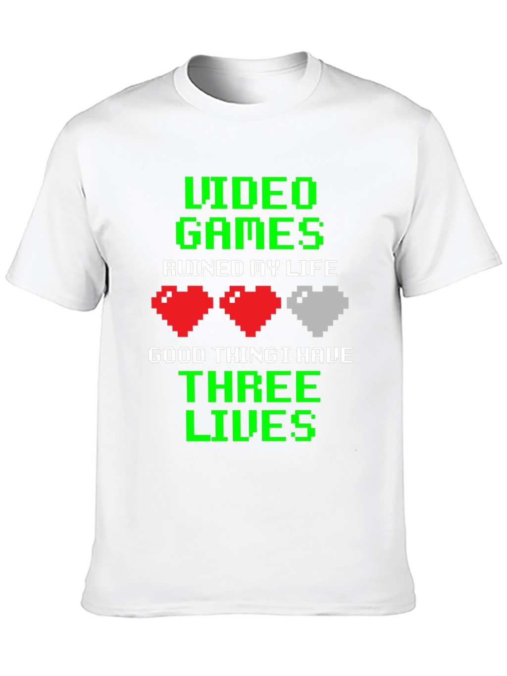 Video Games Ruined My Life Gamer T-Shirt