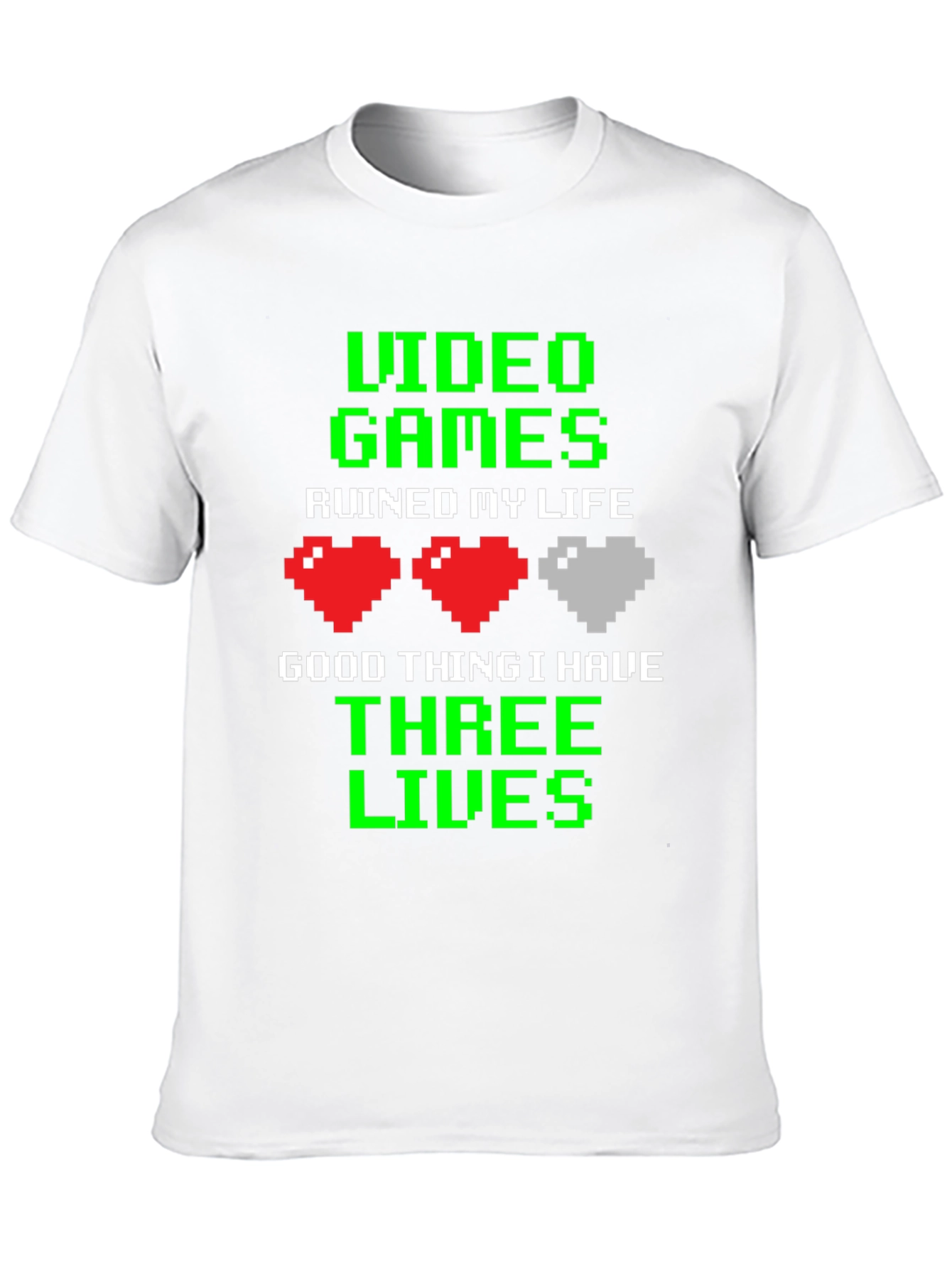 Video Games Ruined My Life Gamer T-Shirt