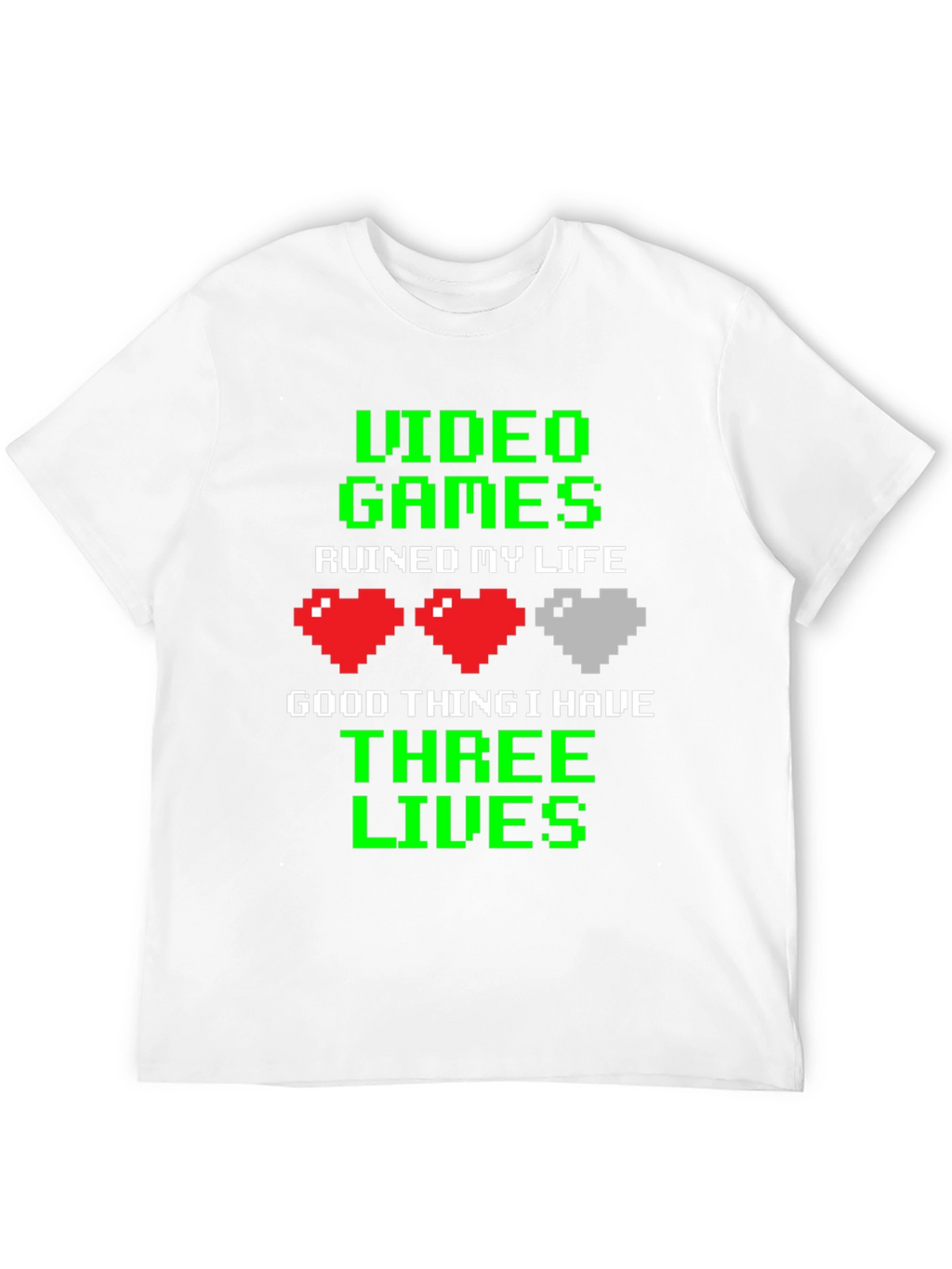 Video Games Ruined My Life Gamer T-Shirt
