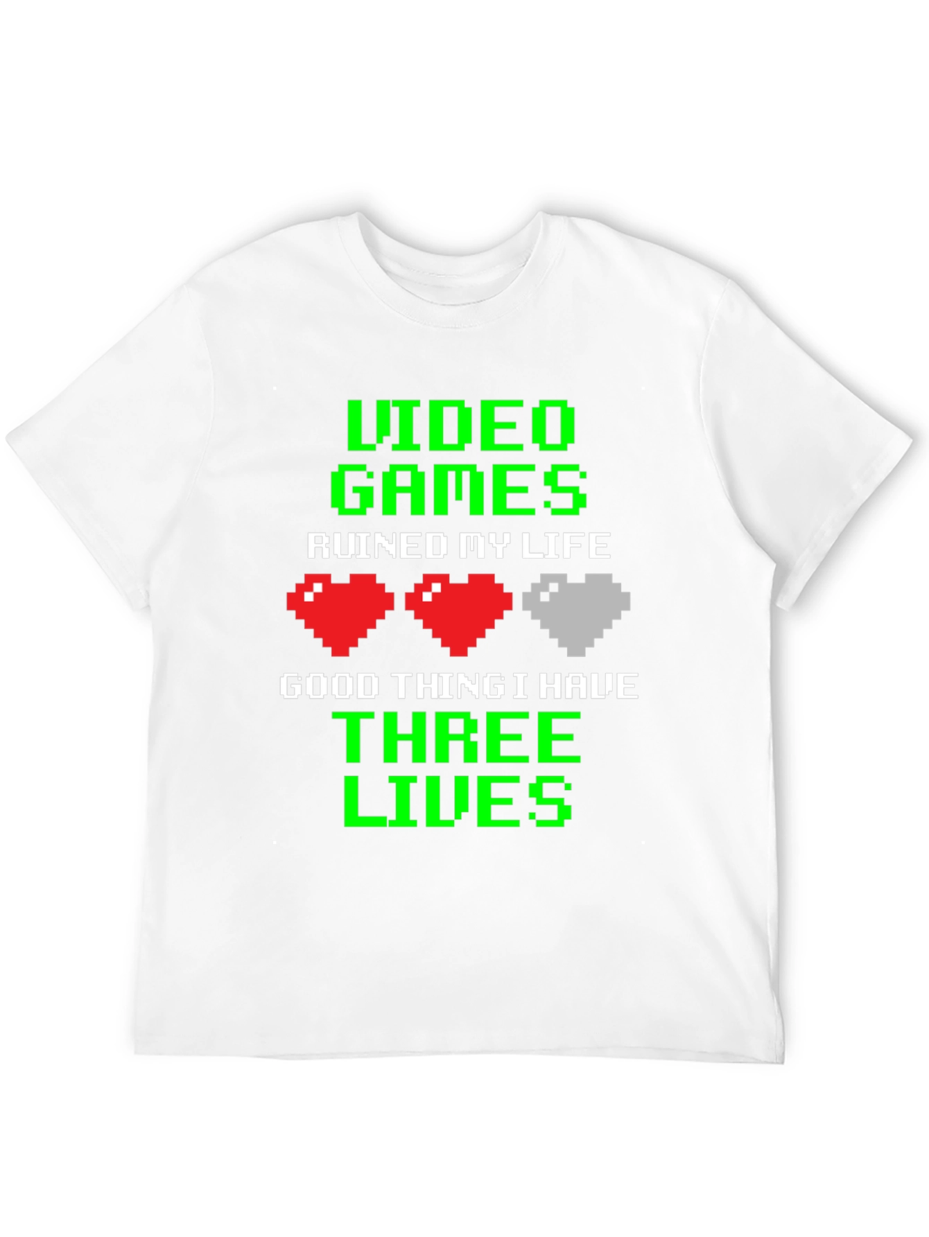 Video Games Ruined My Life Gamer T-Shirt