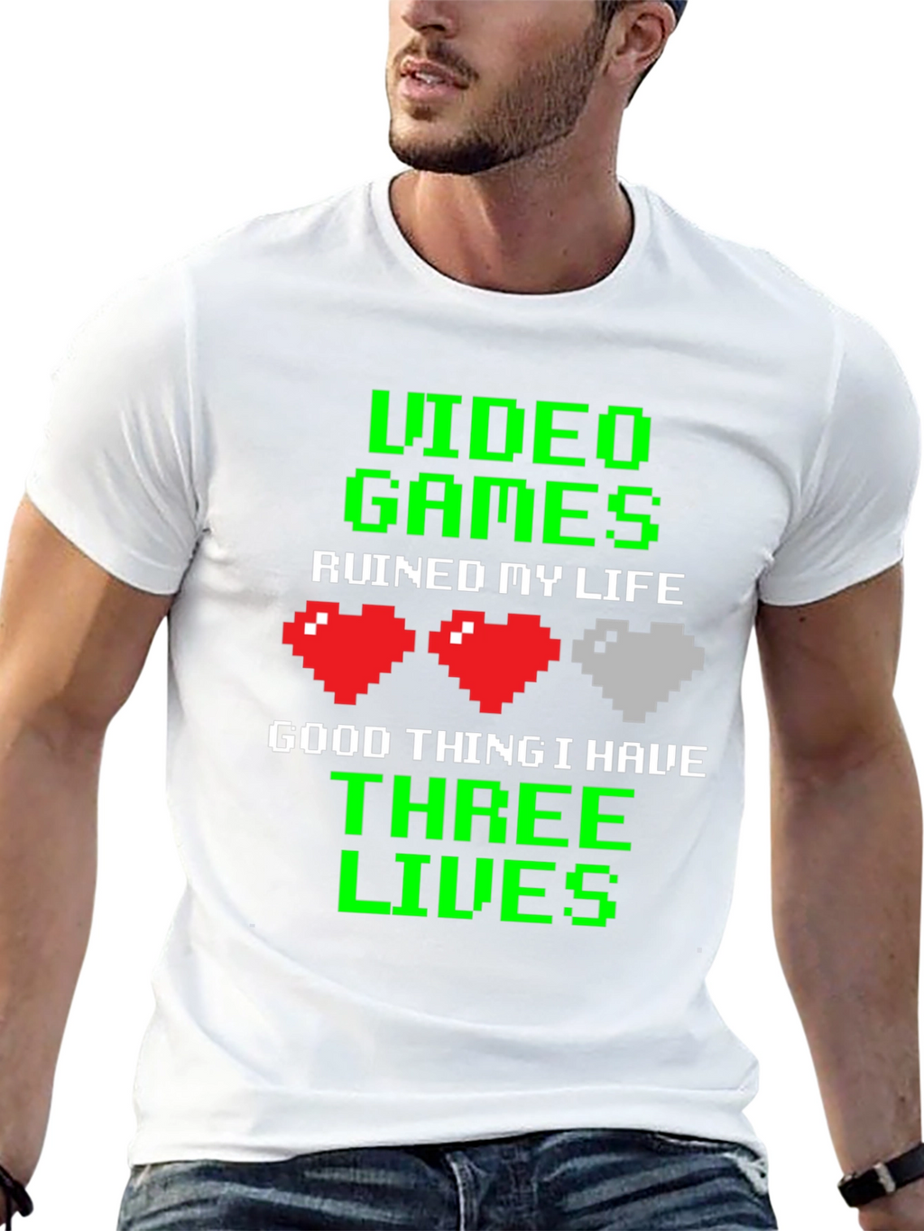 Video Games Ruined My Life Gamer T-Shirt