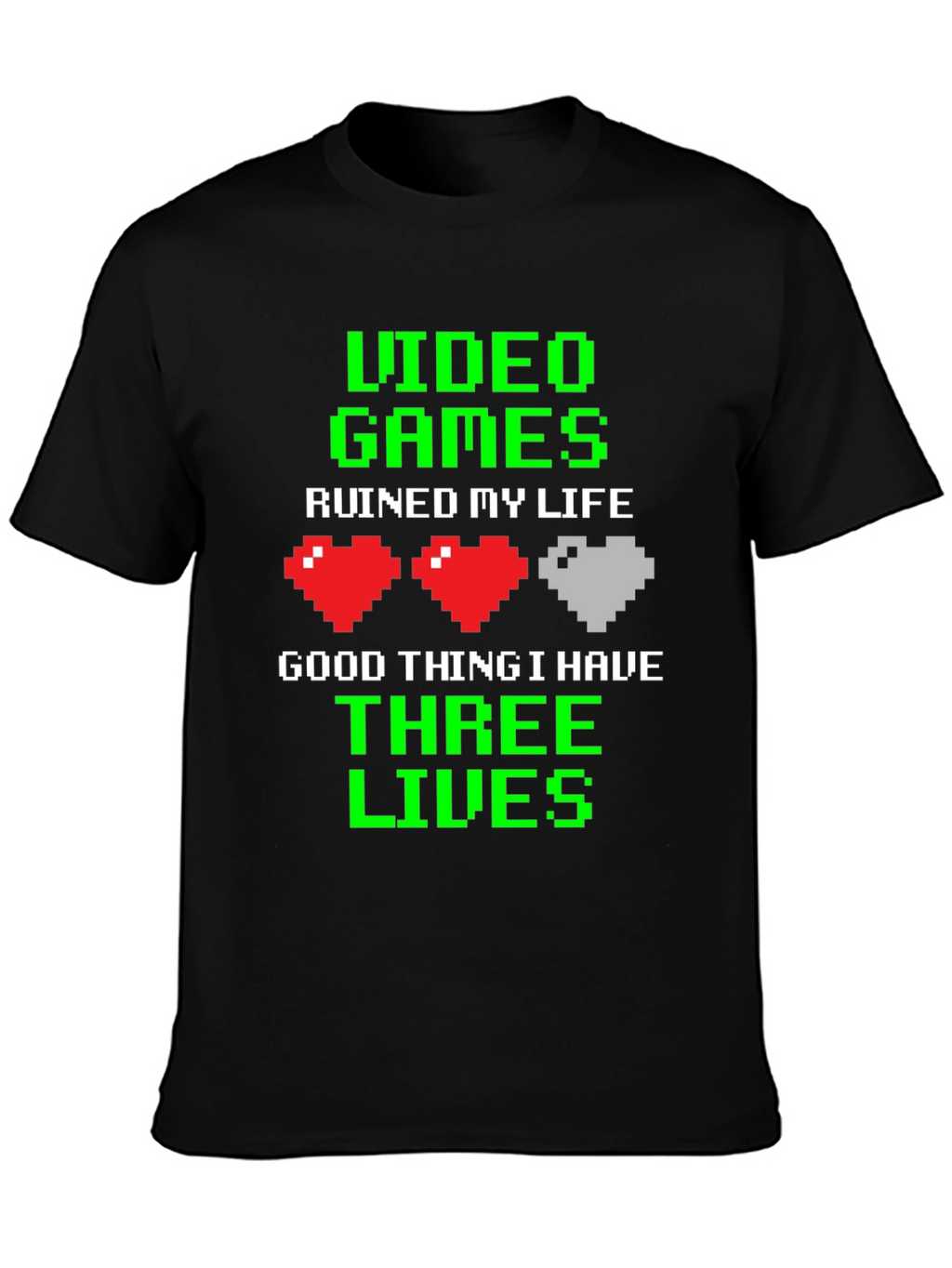Video Games Ruined My Life Gamer T-Shirt