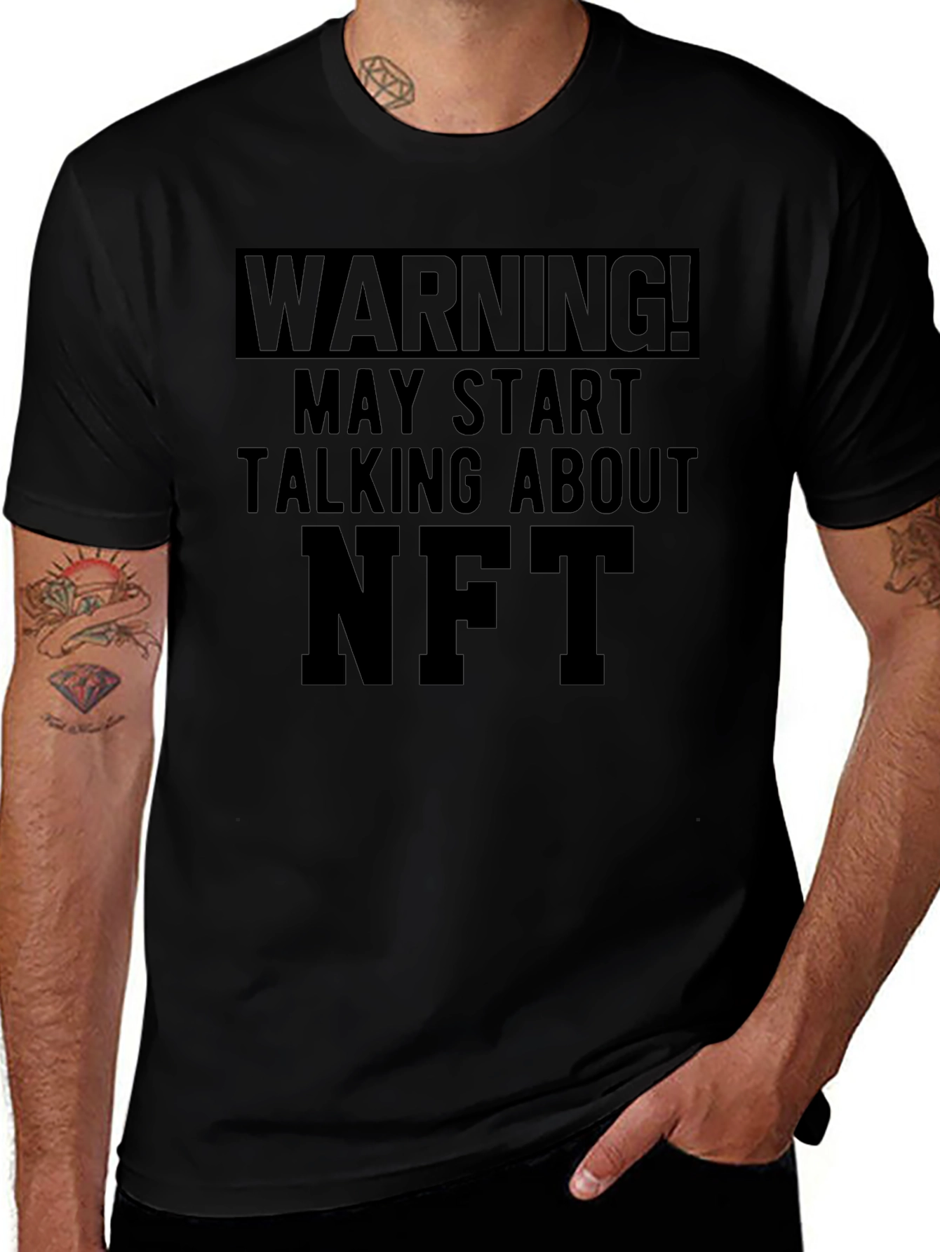 Warning! May Start Talking About NFT T-Shirt