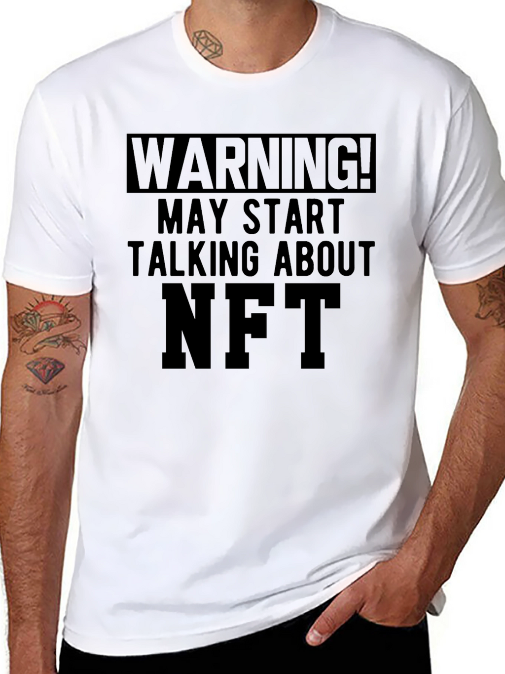 Warning! May Start Talking About NFT T-Shirt