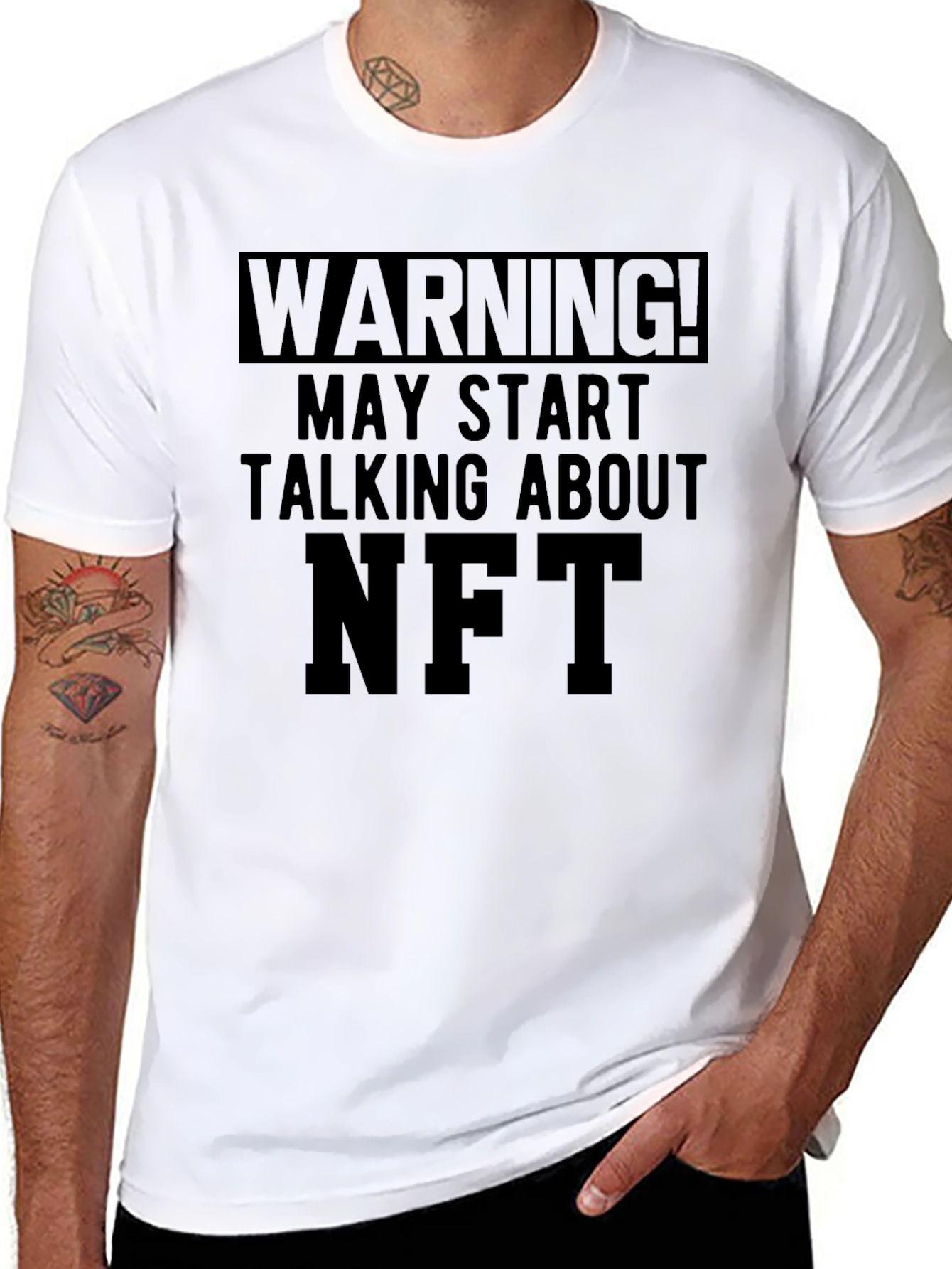 Warning! May Start Talking About NFT T-Shirt