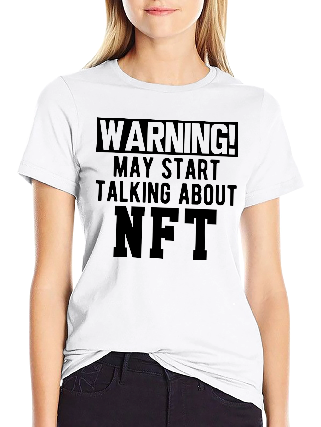 Warning! May Start Talking About NFT T-Shirt