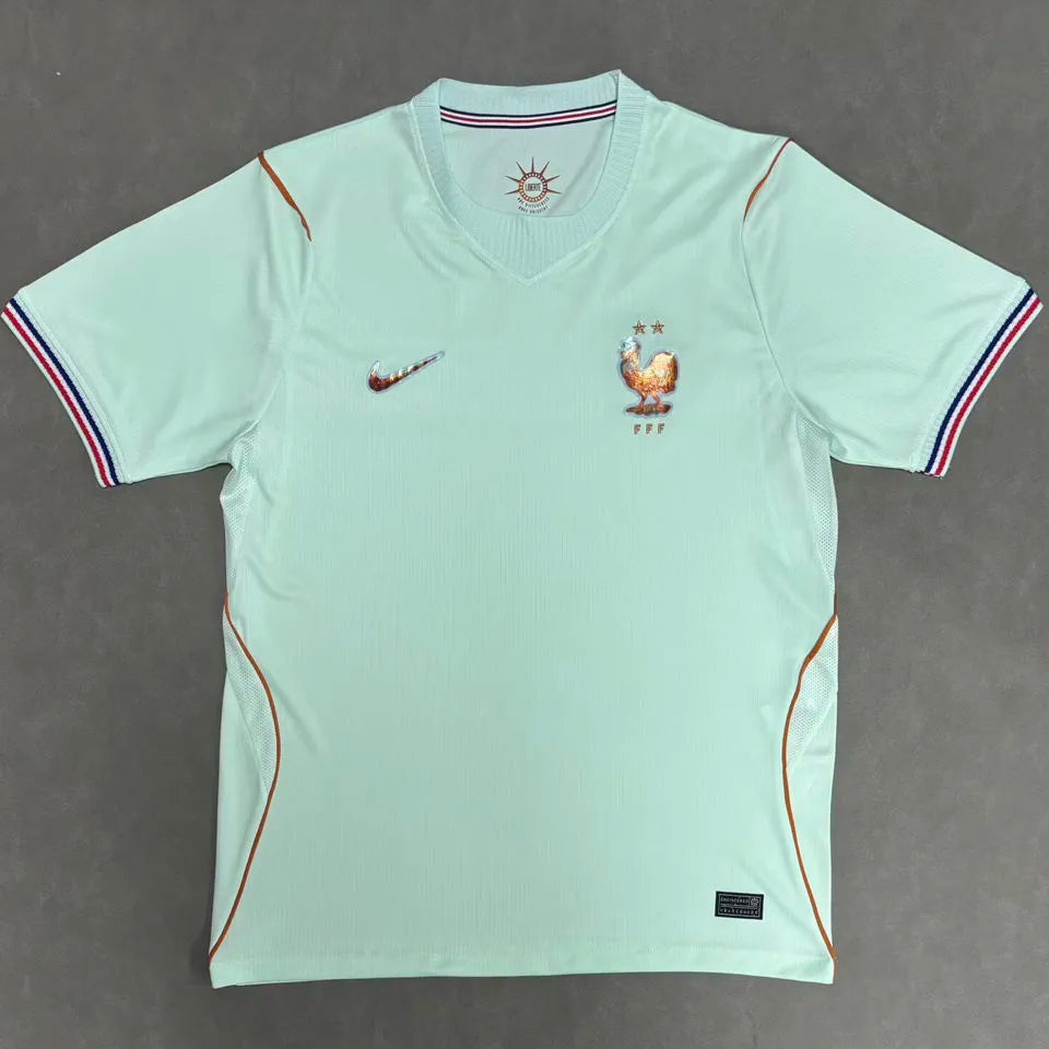2026/27 France Away White Fans Soccer Jersey Front
