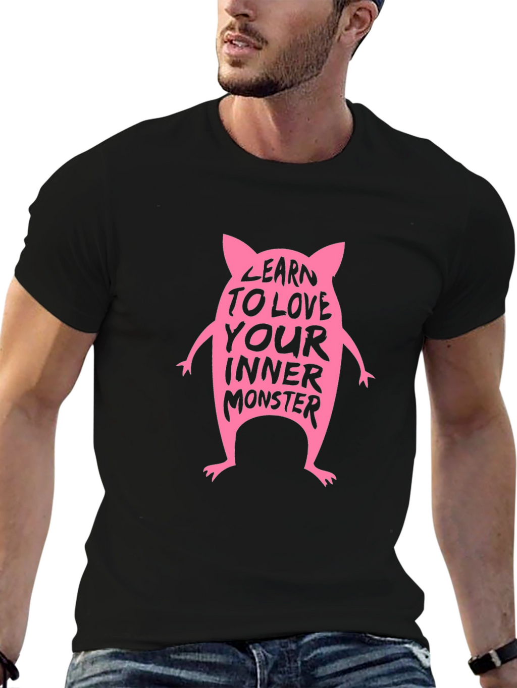 Learn to Love Your Inner Monster Graphic Tee