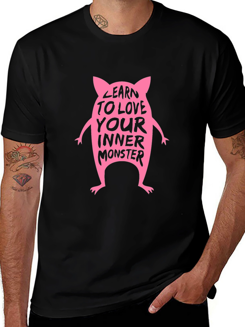 Learn to Love Your Inner Monster Graphic Tee