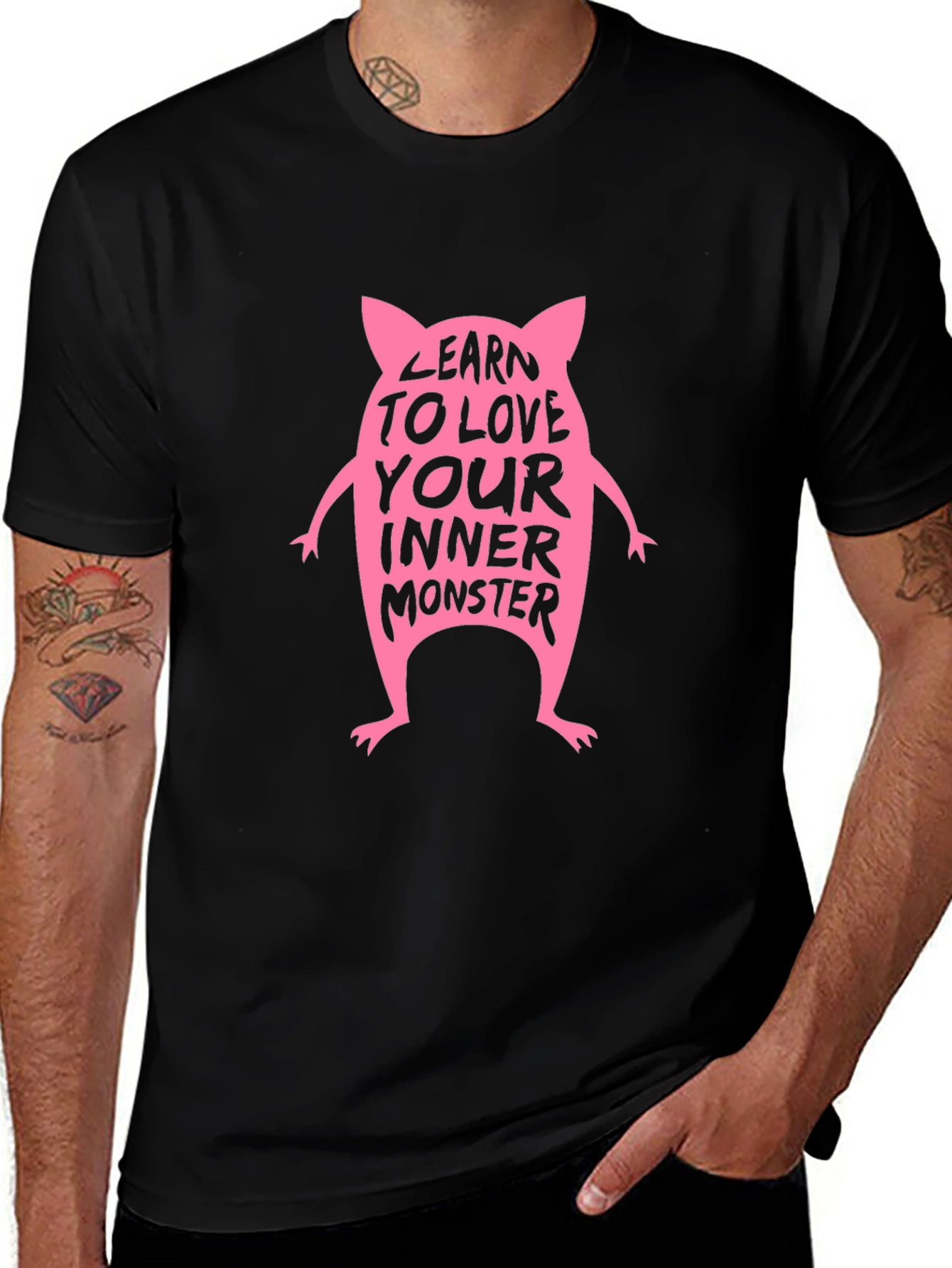 Learn to Love Your Inner Monster Graphic Tee